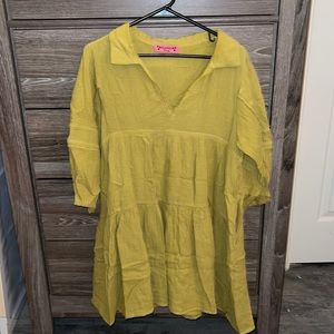 Mustard yellow dress!!
